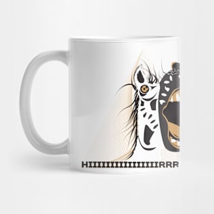 Screaming horse Mug